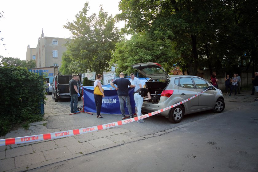 Dariusz S. wbił nóż w Marcina S. Brutalny mord na ulicy Wodnej w Łodzi