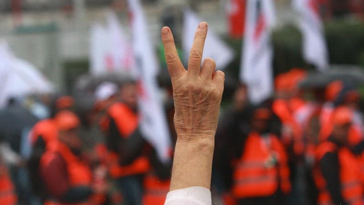 Solidarność protest Warszawa