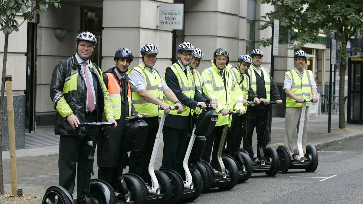 POLICJA SEGWAY UK