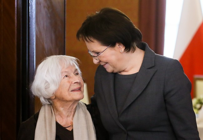 Danuta Szaflarska u Ewy Kopacz