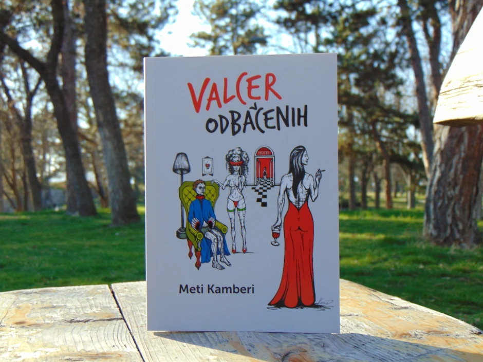 "Valcer odbačenih" je treći roman koji je napisao Meti Kamberi za dve godine
