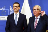 Mateusz Morawiecki Jean-Claude Juncker