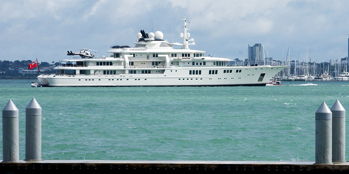 Microsoft cofounder Paul Allen threw an exclusive party on one of his superyachts during the Cannes Film Festival