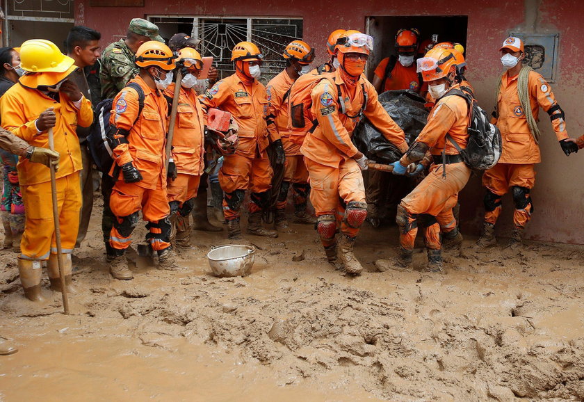 Śmiertelna powódź w Kolumbii
