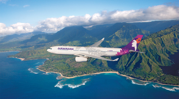 A Hawaiian egyik A330-as gépe /Fotó: hawaiianairlines.com