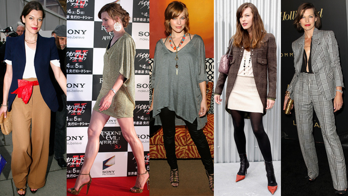 Styl Milli Jovovich