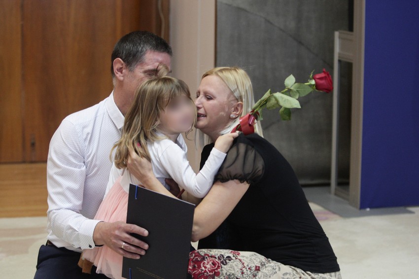 Prvi susret posle deset dana razdovjenosti