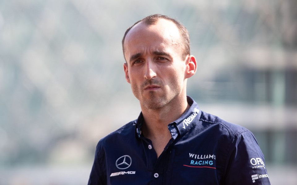 Robert Kubica w 2018 roku na Grand Prix Abu Dhabi