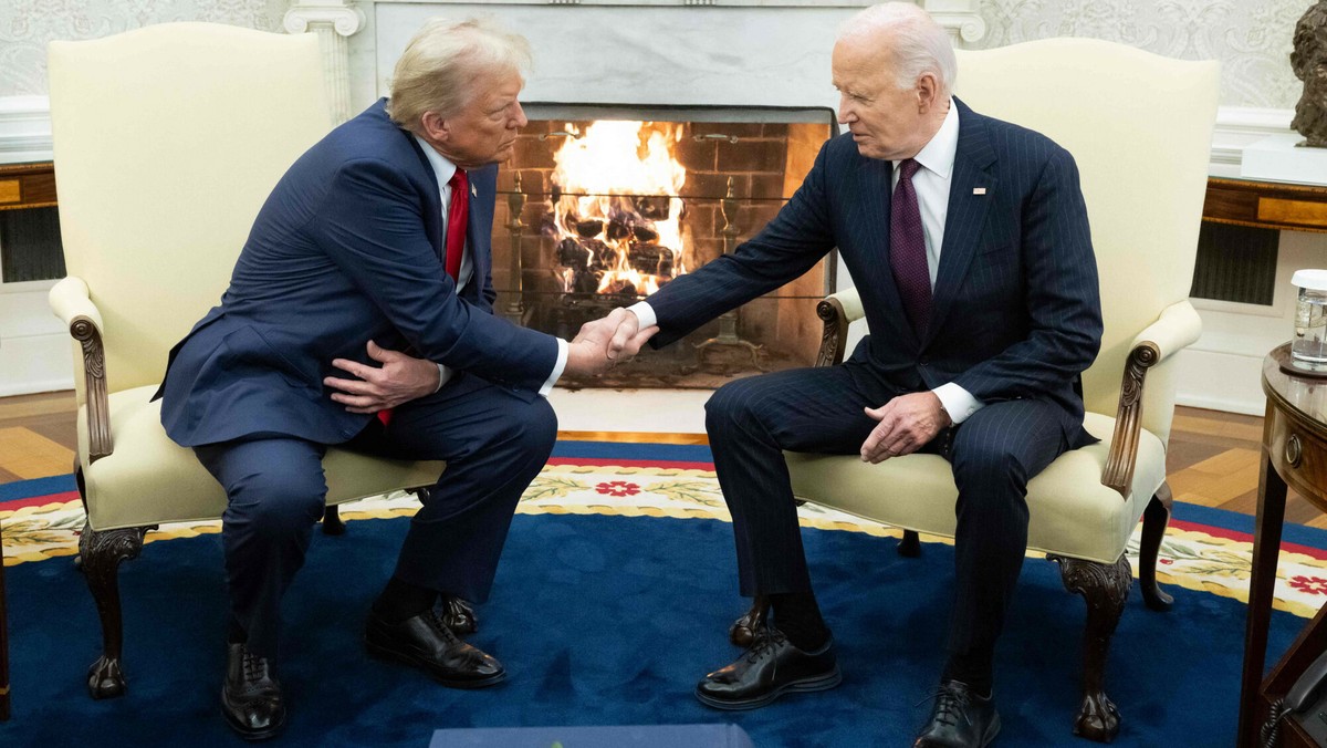 Donald Trump i Joe Biden przypisują sobie ten sam sukces w osiągnięciu historycznego zwycięstwa. [Źródło: Onet]