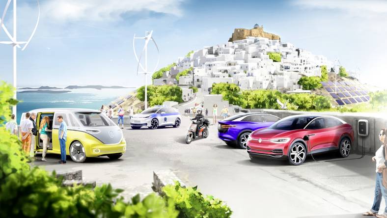Volkswagen zmieni grecką wyspę Astypalea w miejsce o wzorcowej mobilności