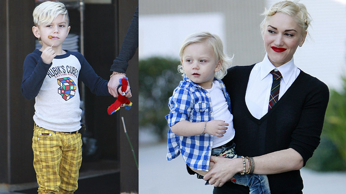 Gwen Stefani z synami