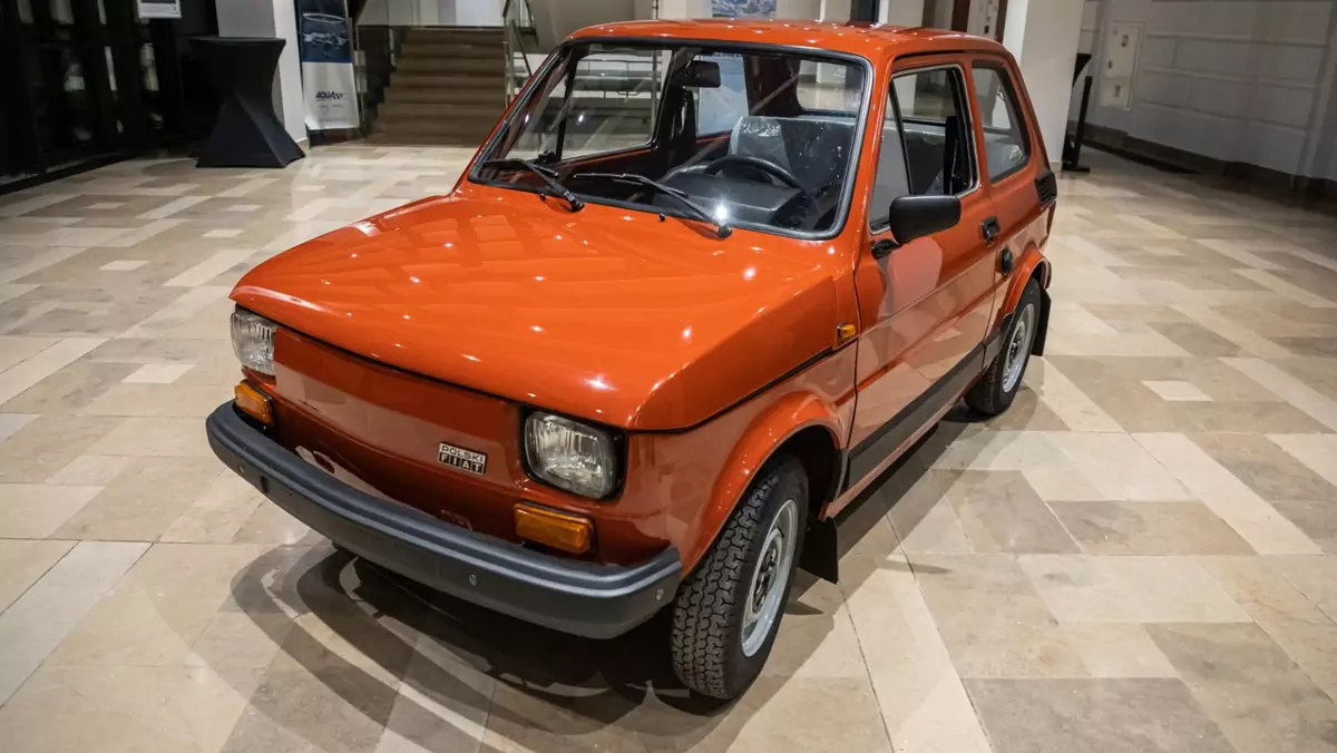 Miasto Bielsko-Biała kupiło niemal fabrycznie nowego Fiata 126p