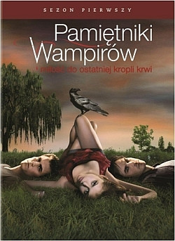 "Pamiętniki wampirów" - okładka DVD pierwszego sezonu