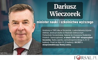 Kim jest Dariusz Wieczorek? Minister nauki i szkolnictwa wyższego [BIOGRAM]