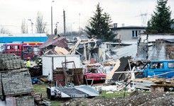 Wybuch gazu w Bydgoszczy. Strażacy uratowali jedną osobę przysypaną gruzem