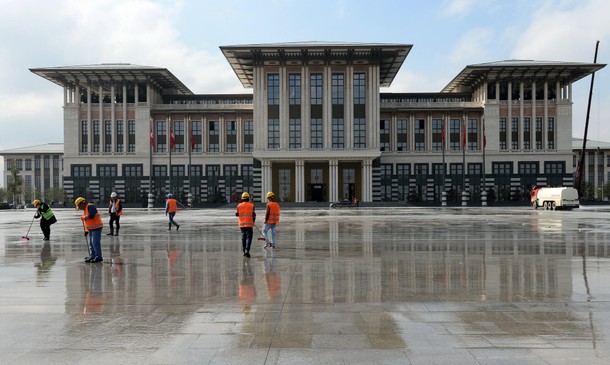 TURKEY POLITICS NEW PRESIDENTIAL PALACE