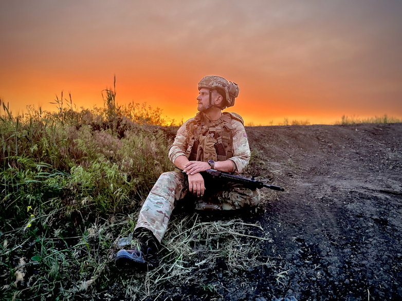 Wiktor – żołnierz ukraiński z batalionu Skała 93. brygady, 7 czerwca 2022 r
