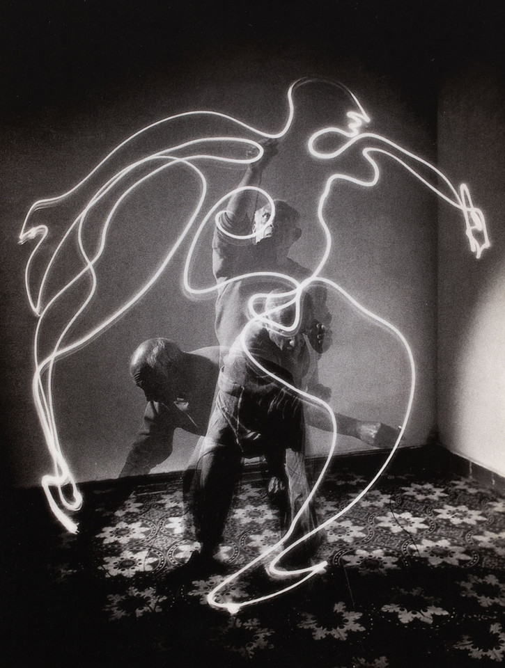 Pablo Picasso (fot. Gjon Mili)