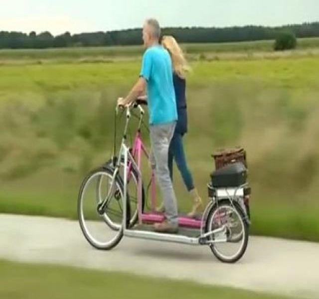 Ezzel a biciklivel gyorsabban odaérsz a boltba! És tekerni sem kell! -  Blikk Rúzs