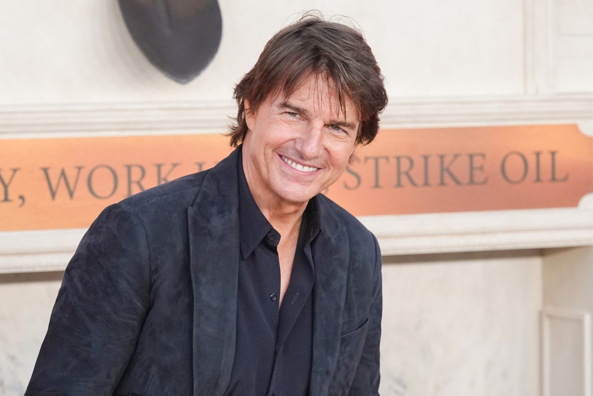 Premiére filmu Digger: Tom Cruise.