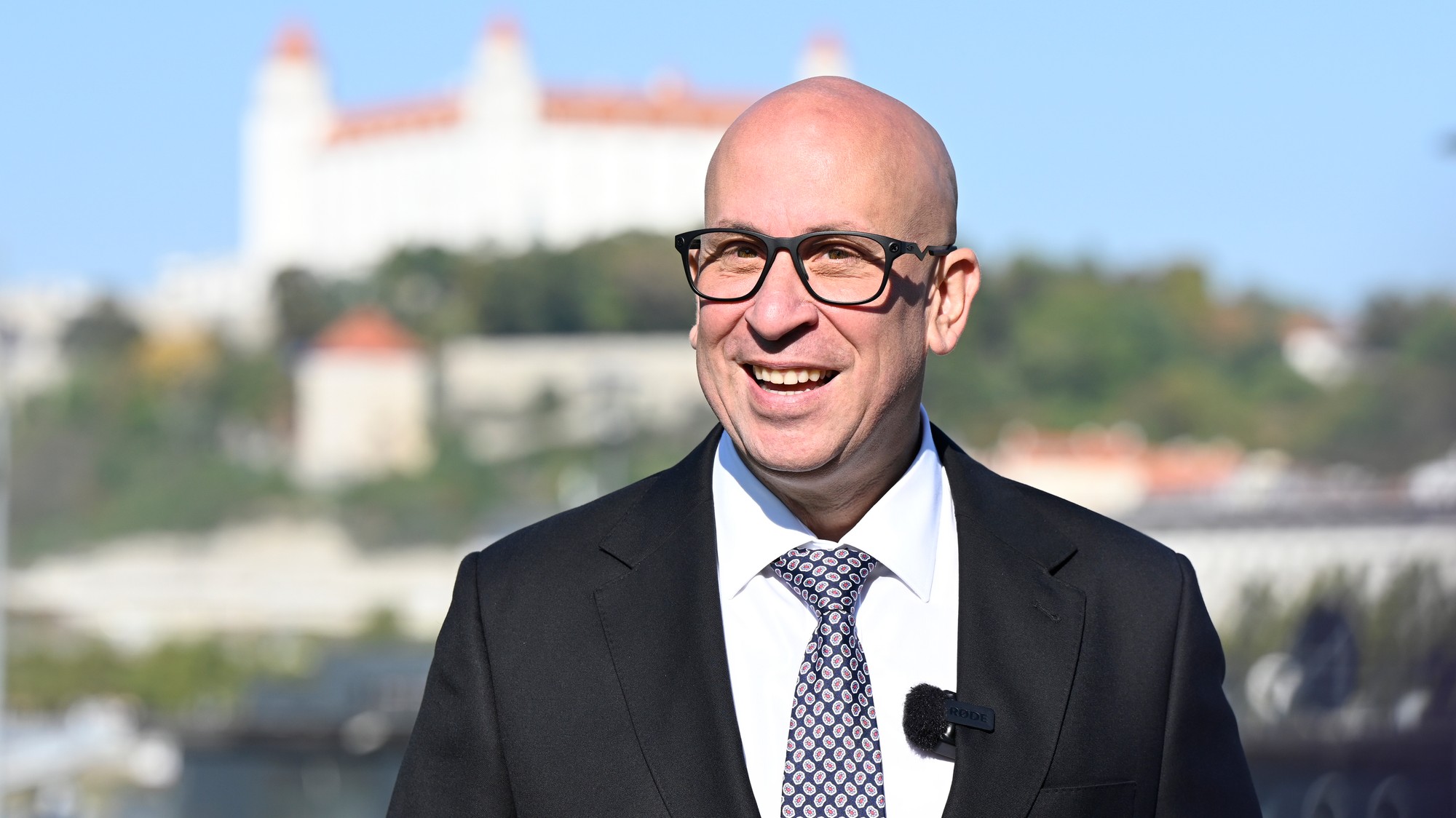 Minister dopravy SR a kandidát na primátora Bratislavy Jozef Ráž ml.
