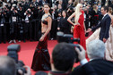 Irina Shayk i Caroline Derpienski w Cannes