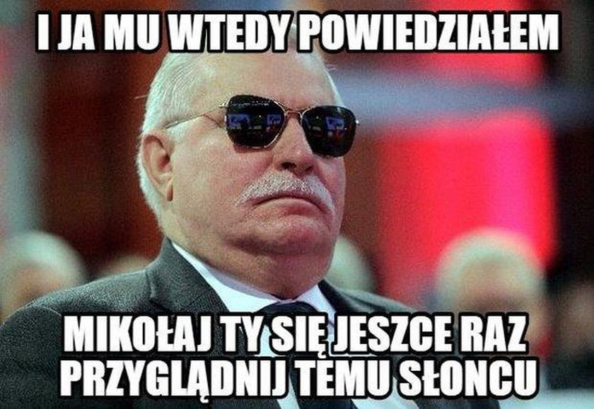 Wałęsa inspirował nawet Boga - zdjęcia