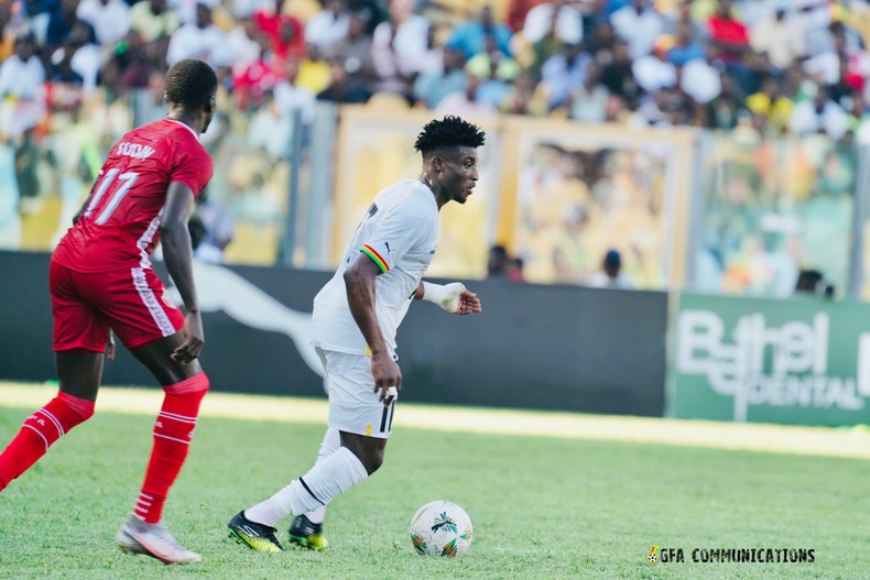 Ghana vs Sudan first leg at the Accra Sports Stadium