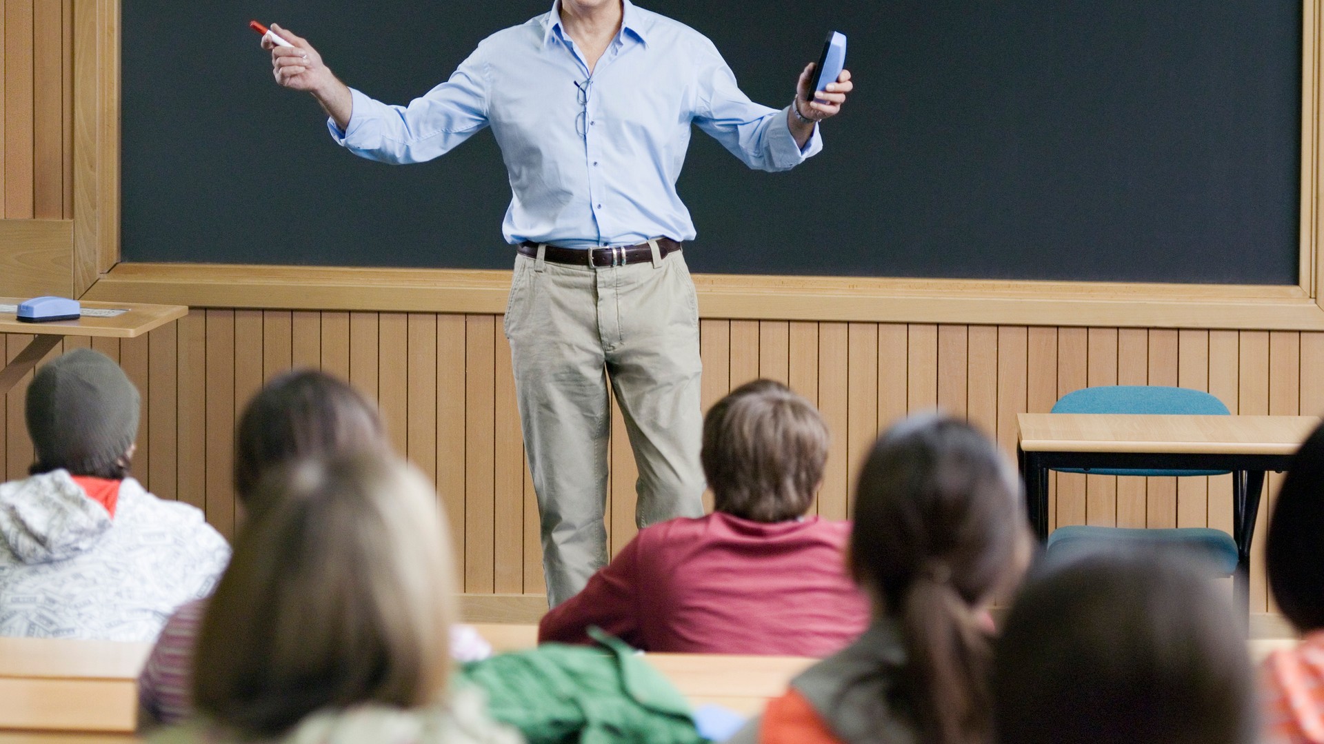 Is a lecture being given