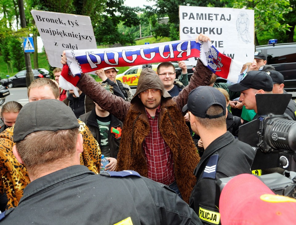 POZNAŃ WYBORY KOMOROWSKI HAPPENING