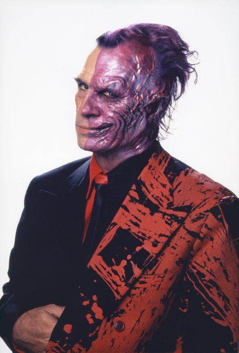 Tommy Lee Jones na planie filmu "Batman Forever" (1995)