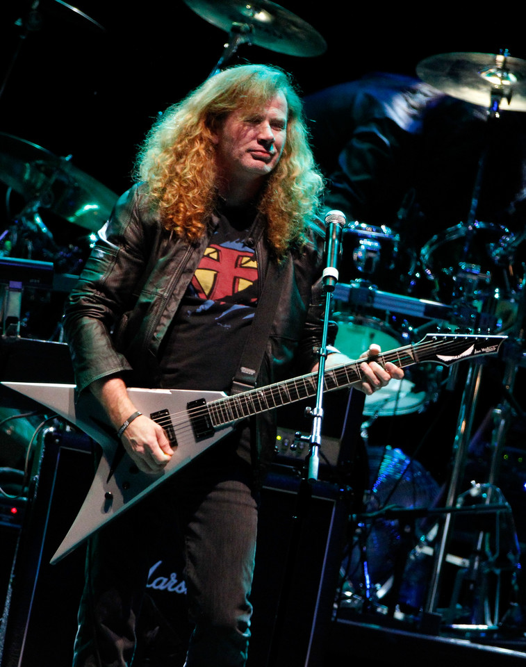 Dave Mustaine w 2013 roku