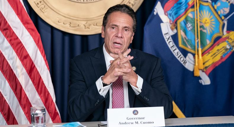 New York Gov. Andrew Cuomo
