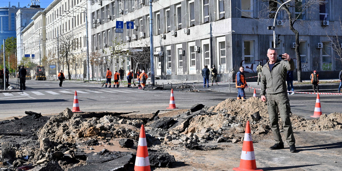 Rosyjskie Ministerstwo Obrony o ataku w Kijowie: Cel został osiągnięty. 