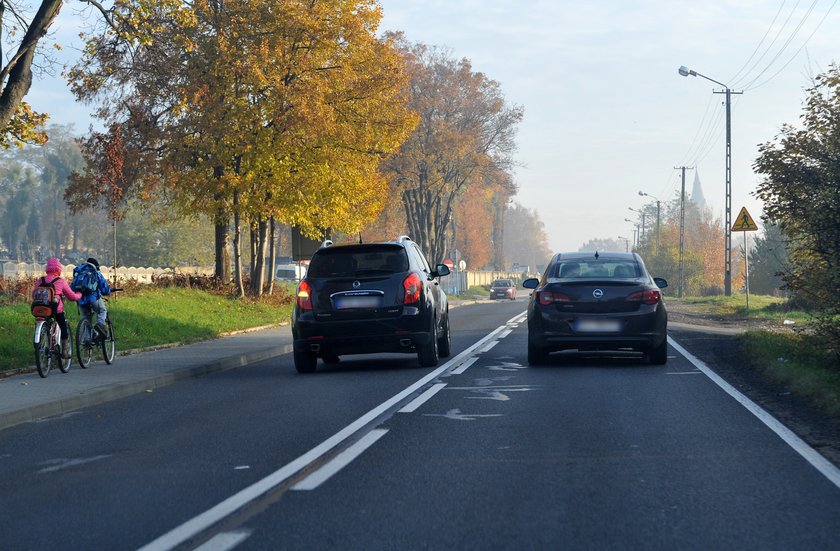 Beata Szydło za kierownicą