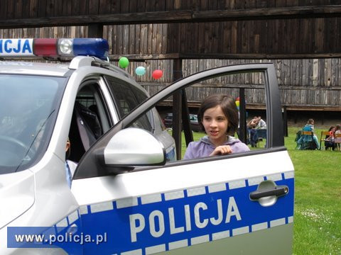 Dzień dziecka z policją