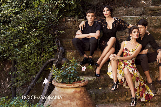 Oficjalna reklama Dolce&amp;Gabbana na sezon wiosna lato 2012