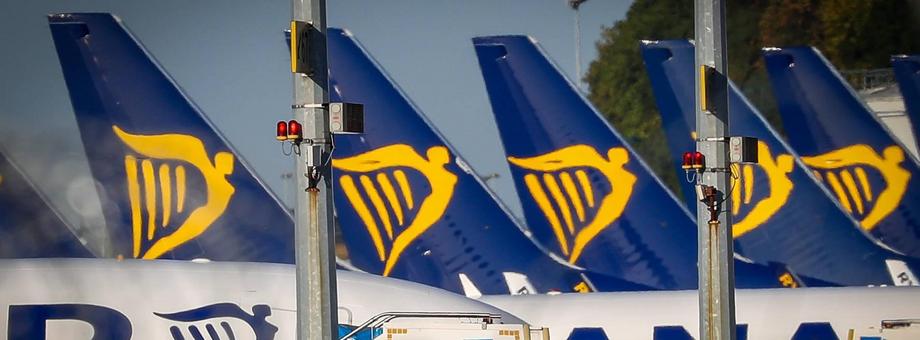 Pod względem liczby przewiezionych pasażerów liderem pozostaje irlandzki Ryanair