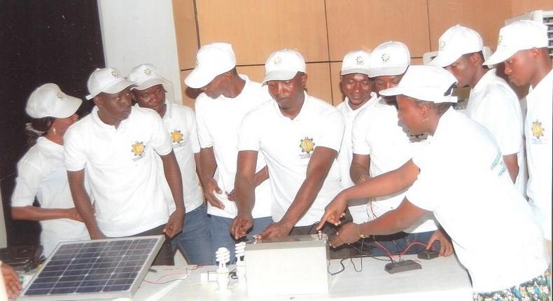 Solar energy training by NDE