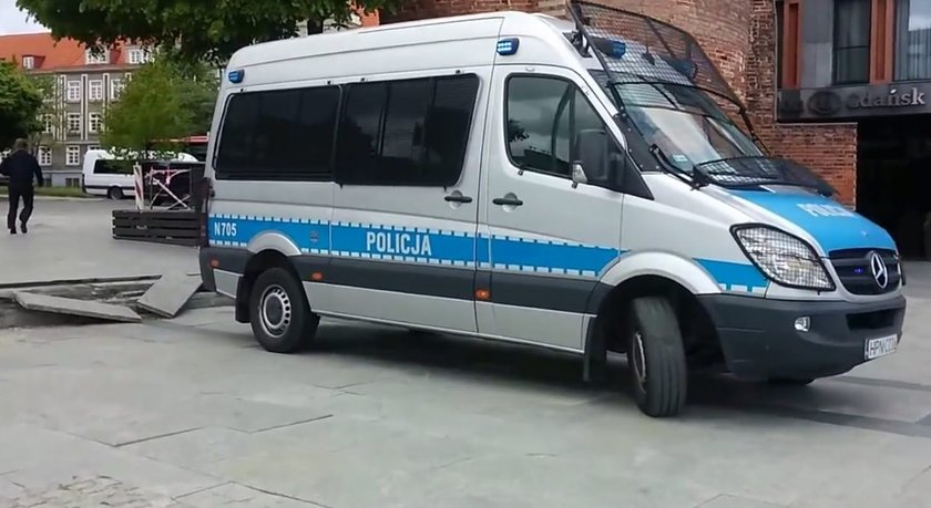 Tak jeżdżą gdańscy policjanci