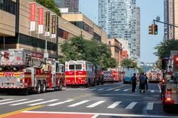 Na Manhattanie zawaliła się część dźwigu budowlanego. Są ranni