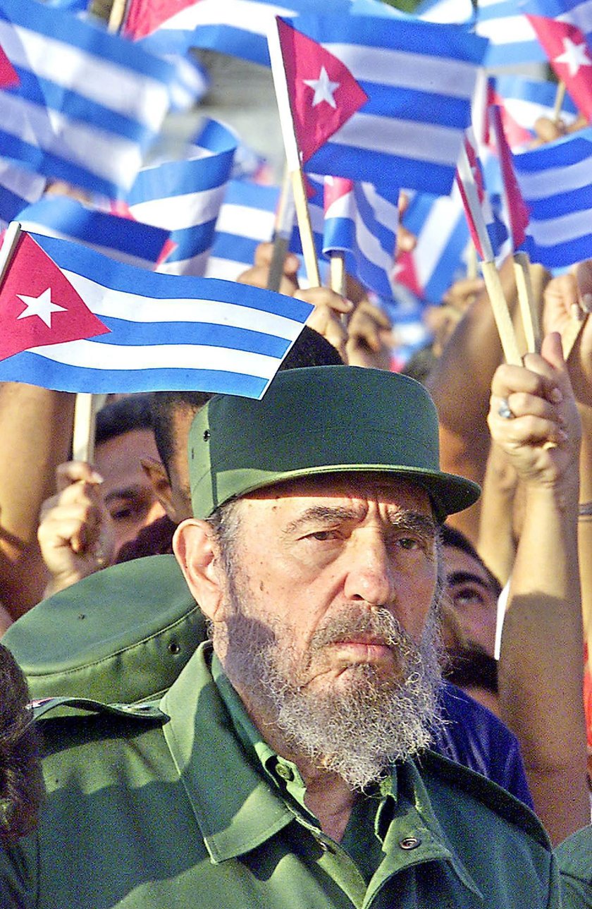 Fidel Castro w 2002 roku