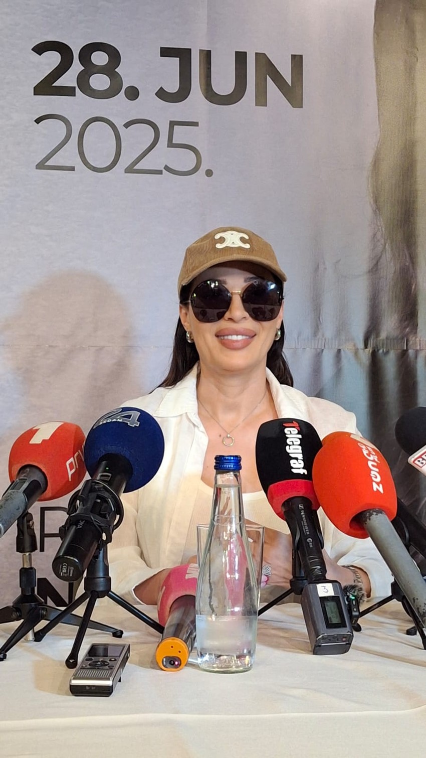 Ceca Ražnatović pred koncert u Nišu