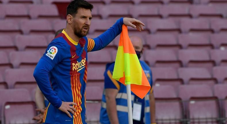 Flagging: Barcelona and Lionel Messi could not score against Atletico Madrid
