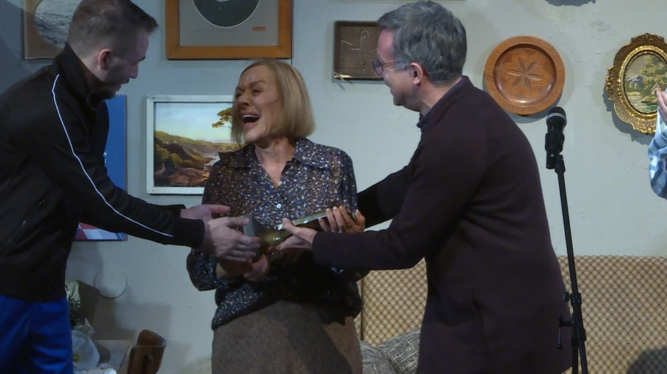 Milena Zupančić sa nagradom