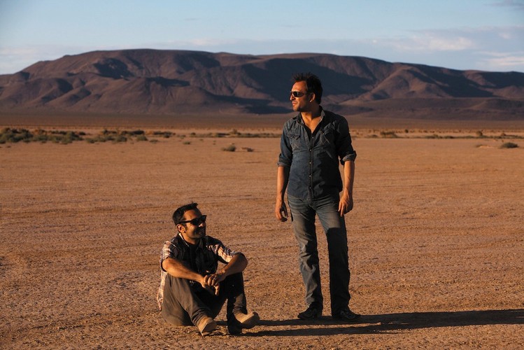 Jean Dujardin i Gilles Lellouche w filmie 'Niewierni'