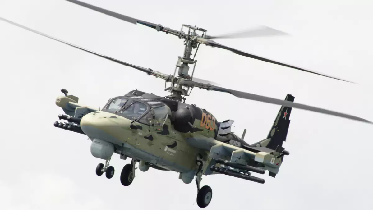 Helikopter Ka-52. (Zdjęcie ilustracyjne)