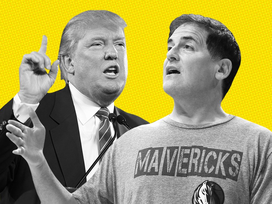 Donald Trump and Mark Cuban