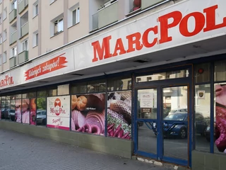 Sklep sieci Marcpol przy ul. Złotej w Warszawie