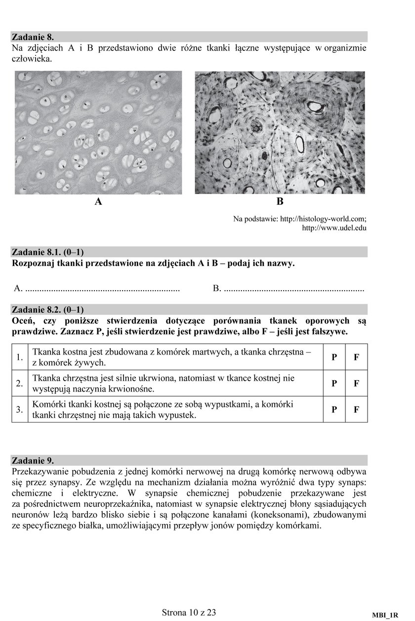 Matura 2017 z biologii poziom rozszerzony. Nowa formuła. Odpowiedzi